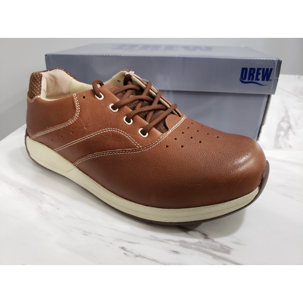 NEW‎ Drew Shoes Tour Women's 10 XTRA WIDE XWIDE  Brown Camel